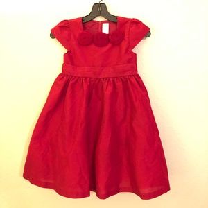 Gymboree Deep Red Party Dress. Size 8